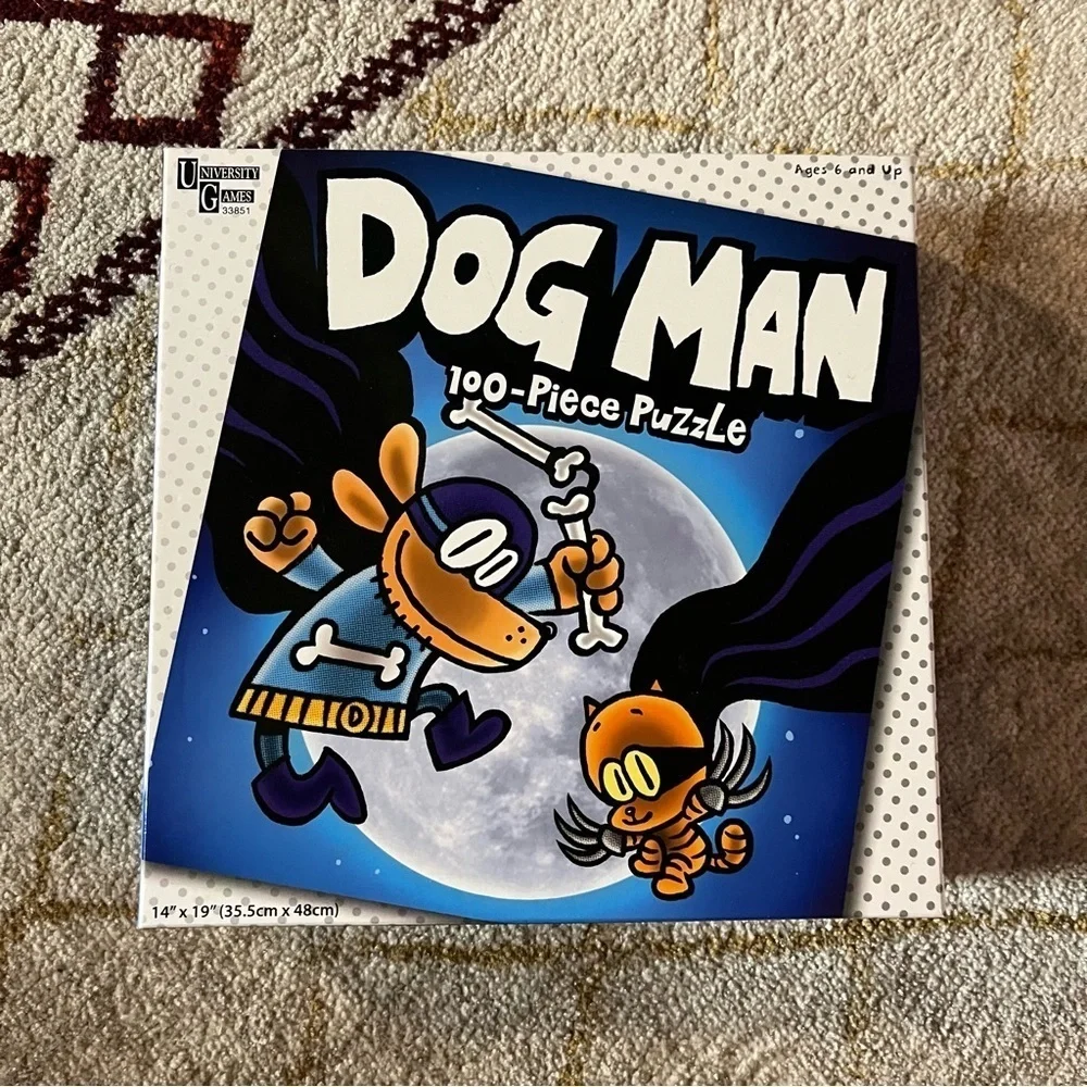 DOG MAN 100 Piece Puzzle NEW Kids Dav Pilkey